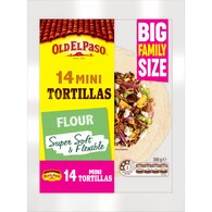 Old El Paso 14 Mini Tortillas Flour