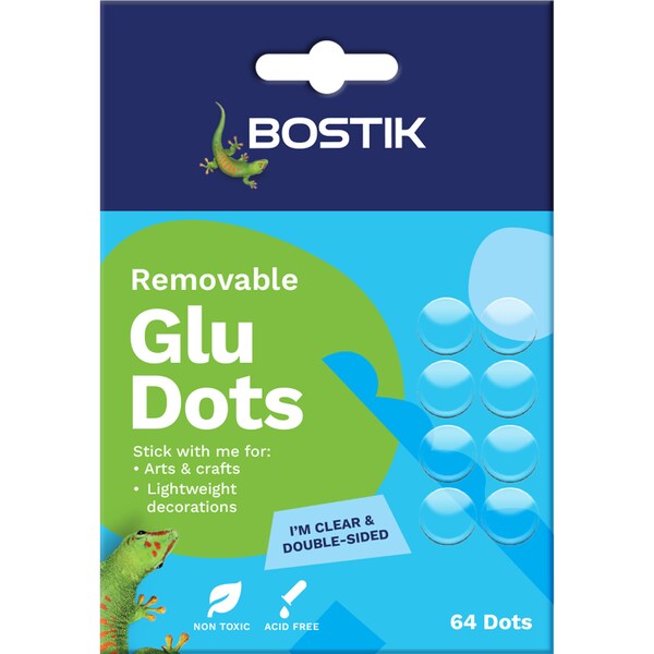 Bostik Removable Glu Dots 64 pack