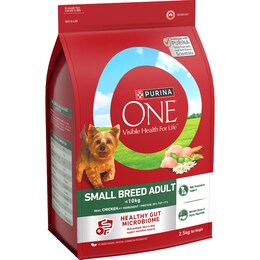 Purina One Small Adult Dry Dog Food Chicken 2.5kg – Woolworths