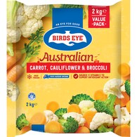 Birds Eye Frozen Australian Carrot Cauliflower & Broccoli