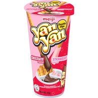 Meiji Yan Yan Chocolate & Strawberry