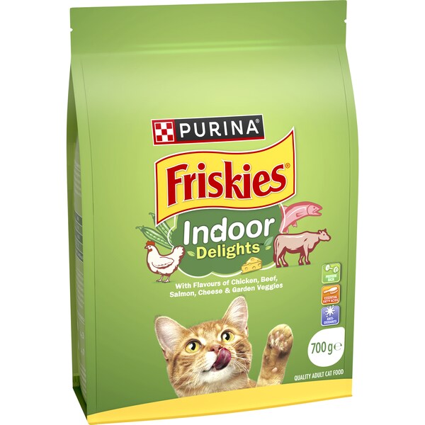 Friskies Dry Cat Food Indoor Delights 700g