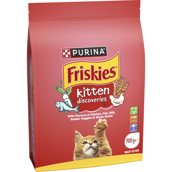Friskies Dry Cat Food Kitten Discoveries 700g
