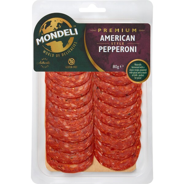 MonDeli American Style Pepperoni 80g