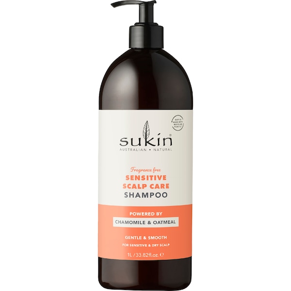 Sukin Sensitive Scalp Care Shampoo Fragrance Free 1L