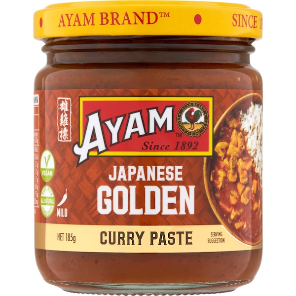 Ayam Japanese Golden Curry Paste 185g