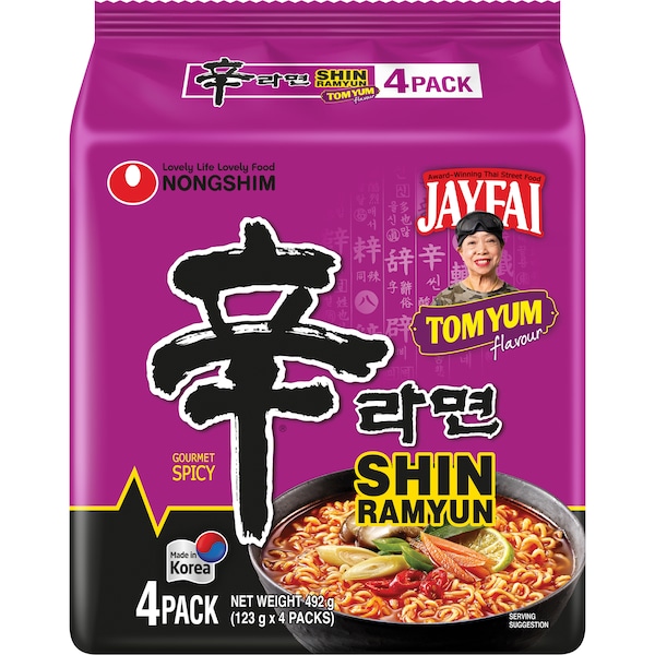 Nongshim Shin Ramyun Tom Yum Soup 4 pack