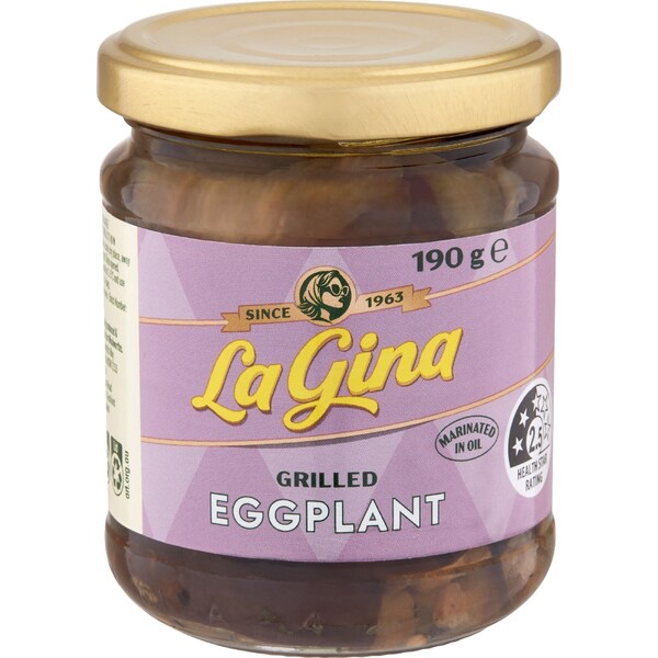 La Gina Marinated Eggplant 190g