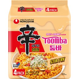 Nongshim Shin Nongshim Shin Ramyun Toomba Stir Fry 4 pack