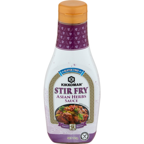 Kikkoman Stir Fry Asian Herbs Sauce 225g