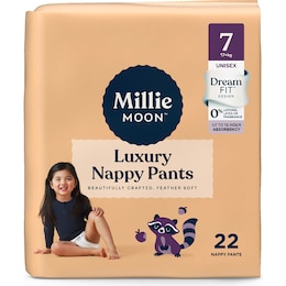 Millie Moon Luxury Nappy Training Pants Size 7 17+kg 22 pack – Woolworths