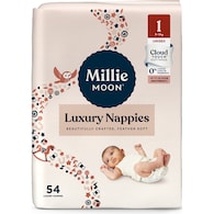 Millie Moon Luxury Nappies Size 1 Newborn (3-5kg)