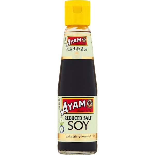 Ayam Reduced Salt Soy Sauce 210mL