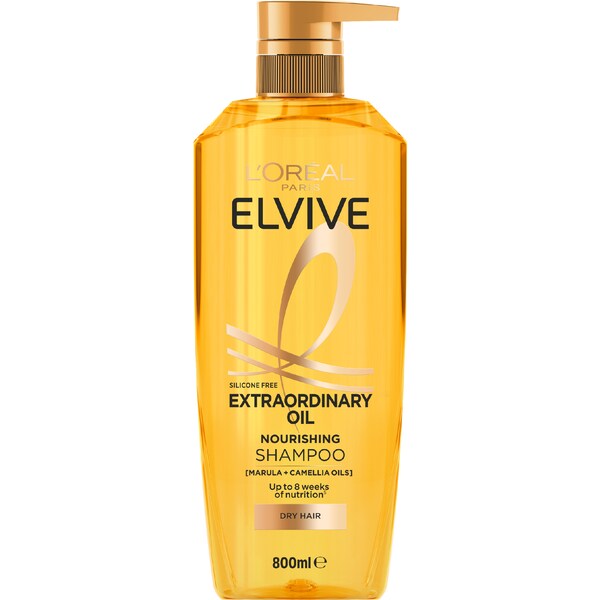 L'Oreal Paris Elvive Extraordinary Oil Nurishing Shampoo 800mL