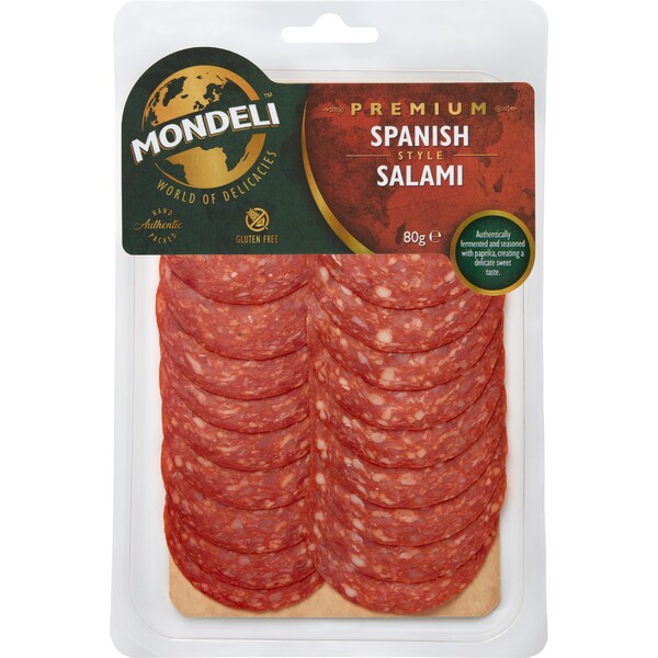 MonDeli Spanish Style Salami 80g