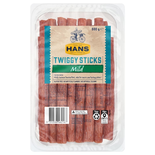 Hans Twiggy Sticks Mild 500g