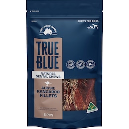 True Blue Aussie Kangaroo Fillets Dog Treats 5 pack – Woolworths