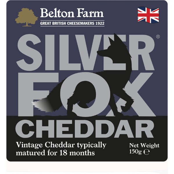 Belton Farm Silver Fox Vintage Cheddar 150g