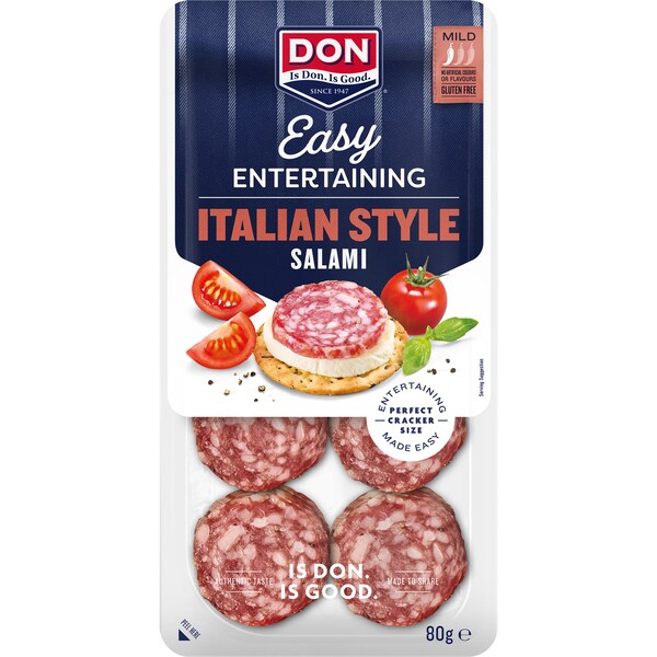 Don Easy Entertaining Italian Style Salami 80g