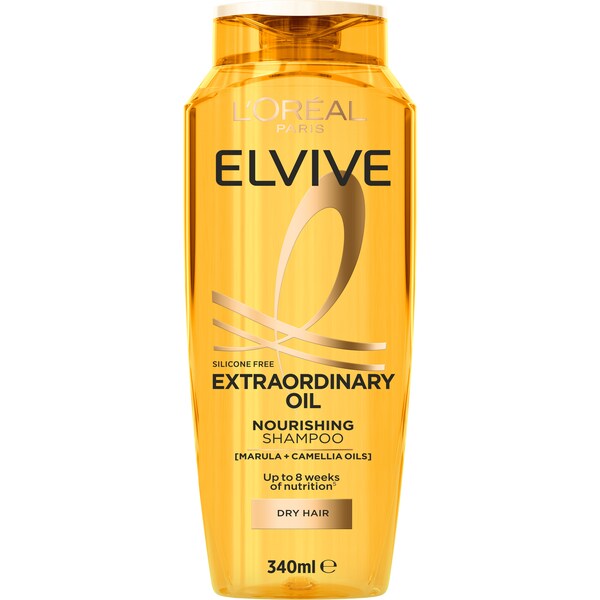 Elvive Extraordinary Oil Nourishing Shampoo 340mL