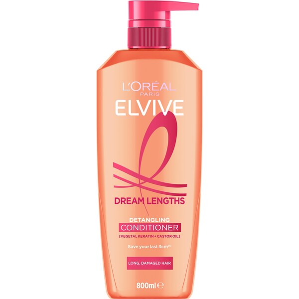 L'Oreal Paris Dream Lengths Detangling Conditioner 800mL