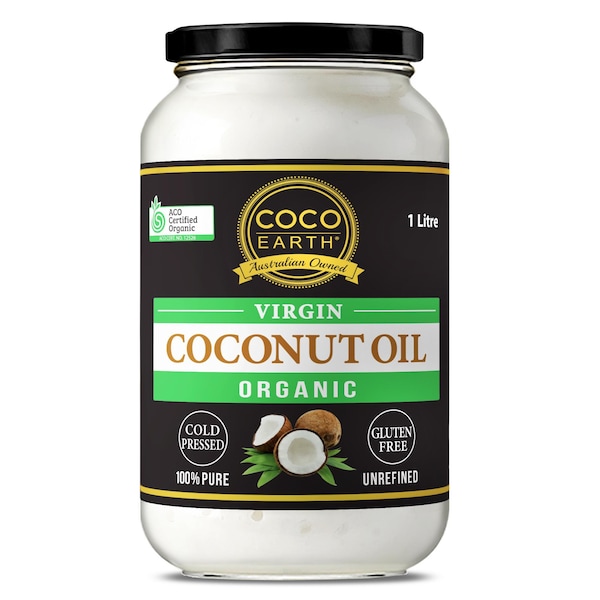 Coco Earth Organic Virgin Coconut Oil 1L