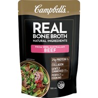 Campbell's Real Bone Broth Beef Pouch