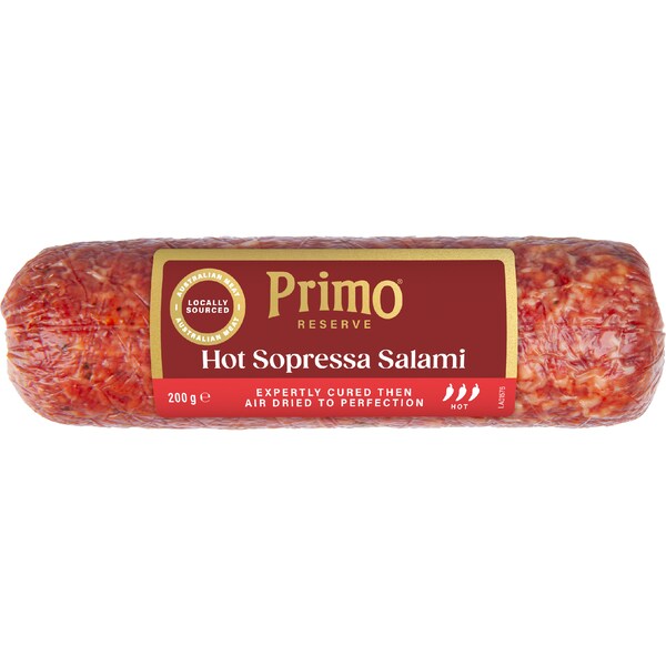 Primo Hot Sopresso Salami 200g