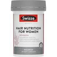 Swisse Beauty Hair Nutrition For Women Soft Capsules