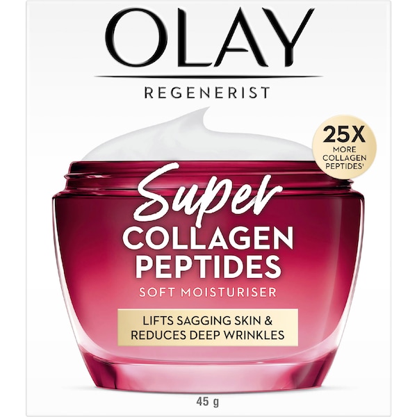 Olay Regenerist Super Collagen Peptides Soft Moisturiser 45g