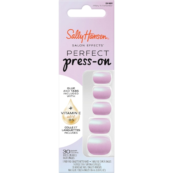 Sally Hansen Perfect Press On Nails Affairy To Remember 30 pack