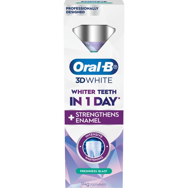 Oral-B 3D White Toothpaste Intensive Whitening Freshness Blast 94g