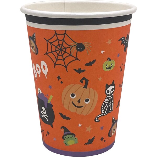 Halloween Disposable Paper Cups Character 8 pack