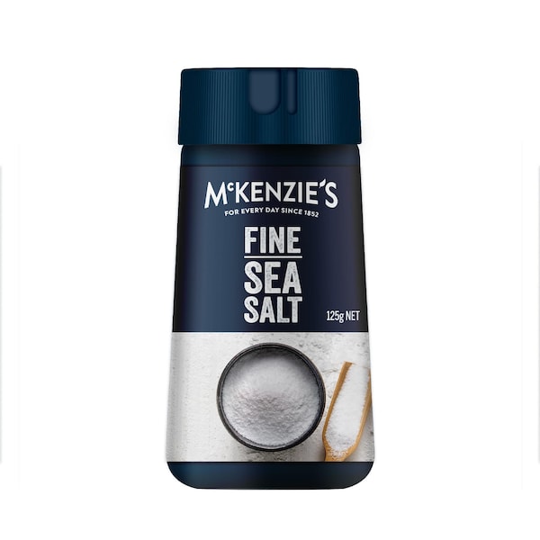 McKenzie's Fine Sea Salt 125g