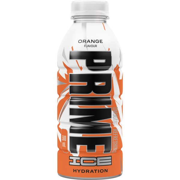 Prime Ice Hydration Drink Orange Falvour 500mL