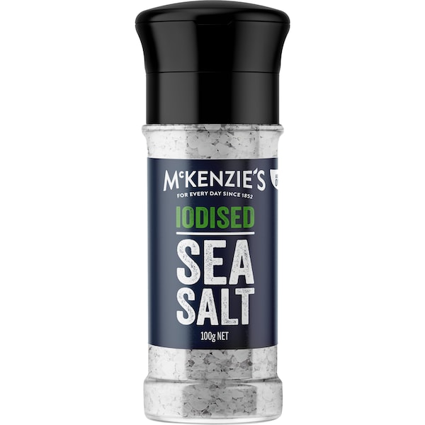 McKenzie's Iodised Sea Salt 100g