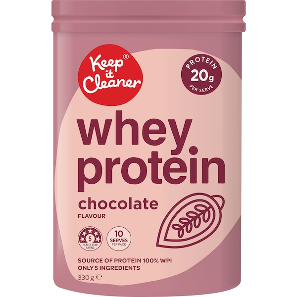 Keep It Cleaner Whey Protein Chocolate Flavour 330g