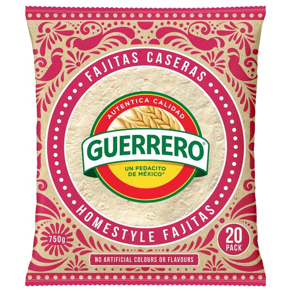 Guerrero Homestyle Fajita 20 pack