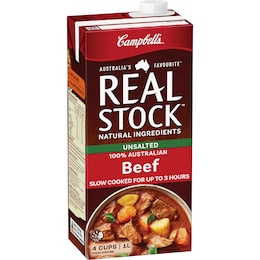 Campbell's Real Stock Unsalted Beef 1L – Woolworths