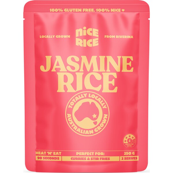 Nice Rice Microwave Jasmine Rice 250g