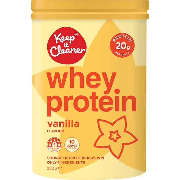 Keep It Cleaner Whey Protein Vanilla Flavour 330g