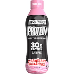 Muscle Nation Ready To Drink Protein Strawberry 400mL – Woolworths