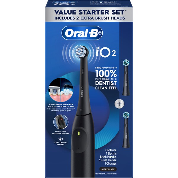 Oral-B iO2 Electric Toothbrush Value Starter Set each