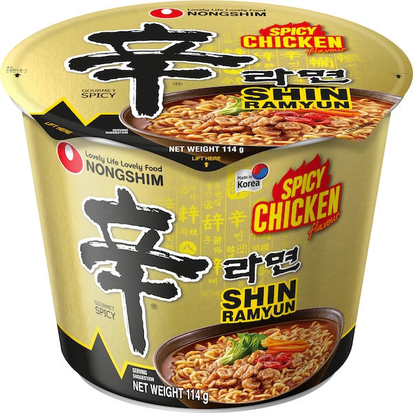 Nongshim Shin Ramyun Spicy Chicken Bowl 114g