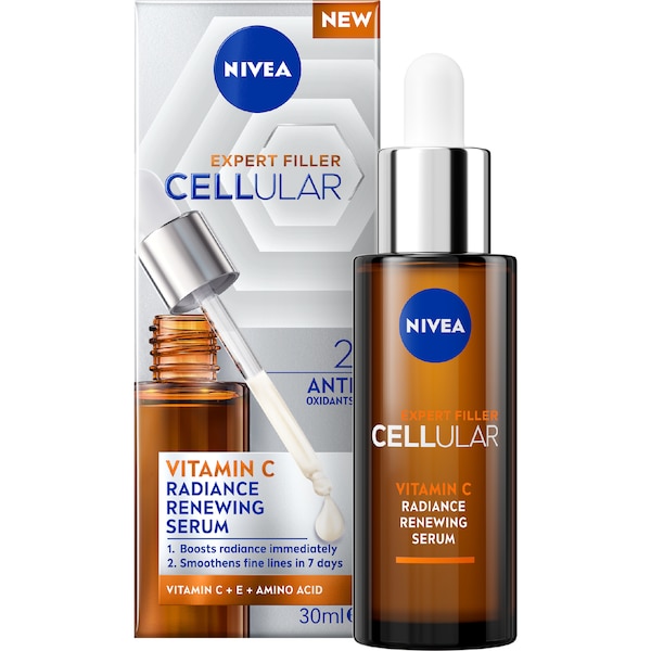 Nivea Expert Filler Cellular Vitamin C Radiance Renewing Serum 30mL