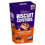 Cadbury Chocolate Biscuit Clusters Crunchy Peanut