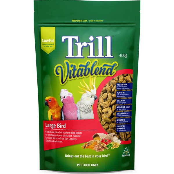 Trill Vitablend Large Birds 400g