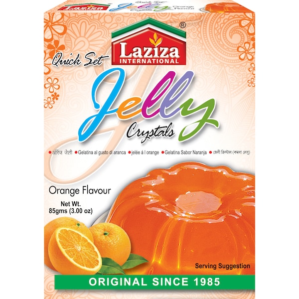 Laziza Jelly Orange Flavour 85g