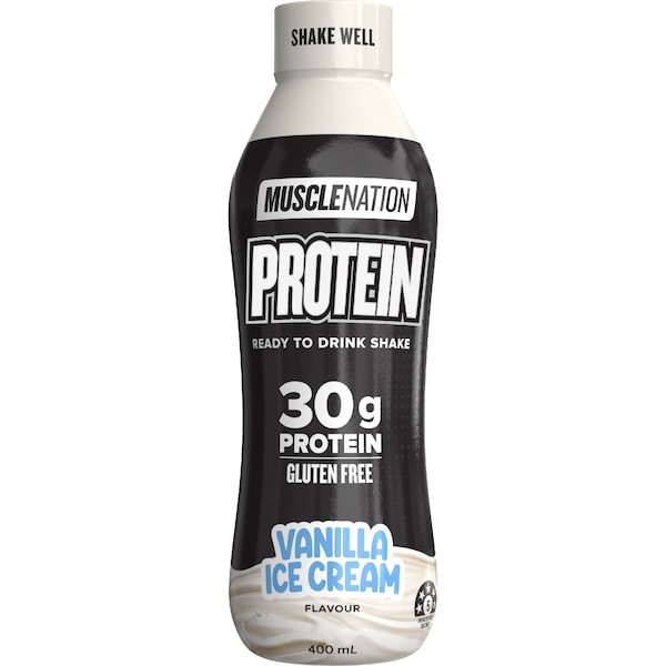 Muscle Nation Ready To Drink Protein Vanilla 400mL