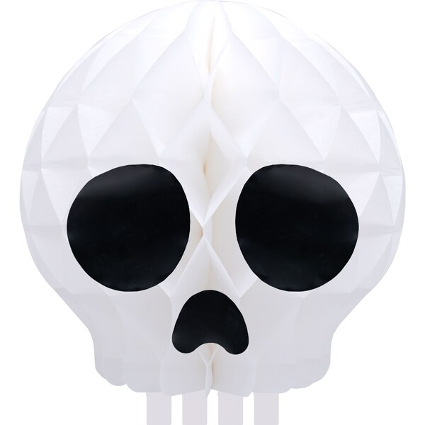 Halloween Skull Honeycomb Decoration 2 pack
